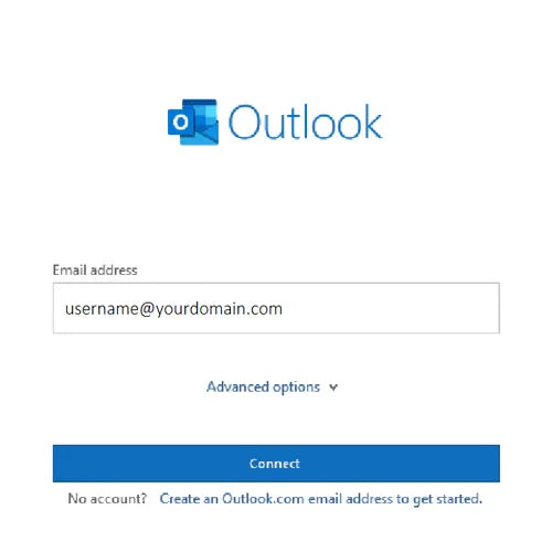 Email Setup on Outlook