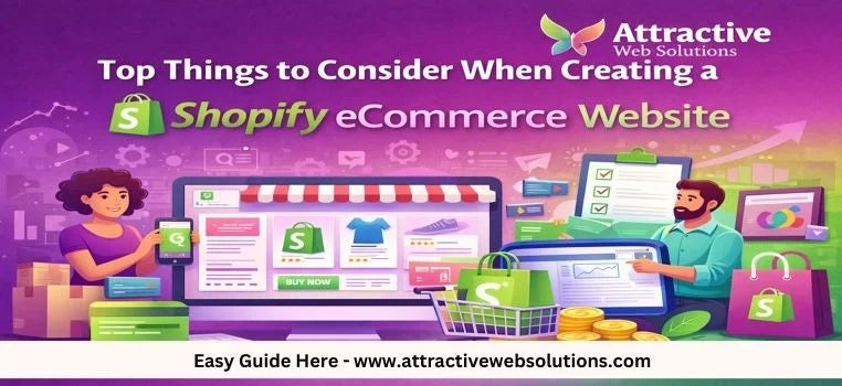 Top Things to Consider When Creating a Shopify eCommerce Website